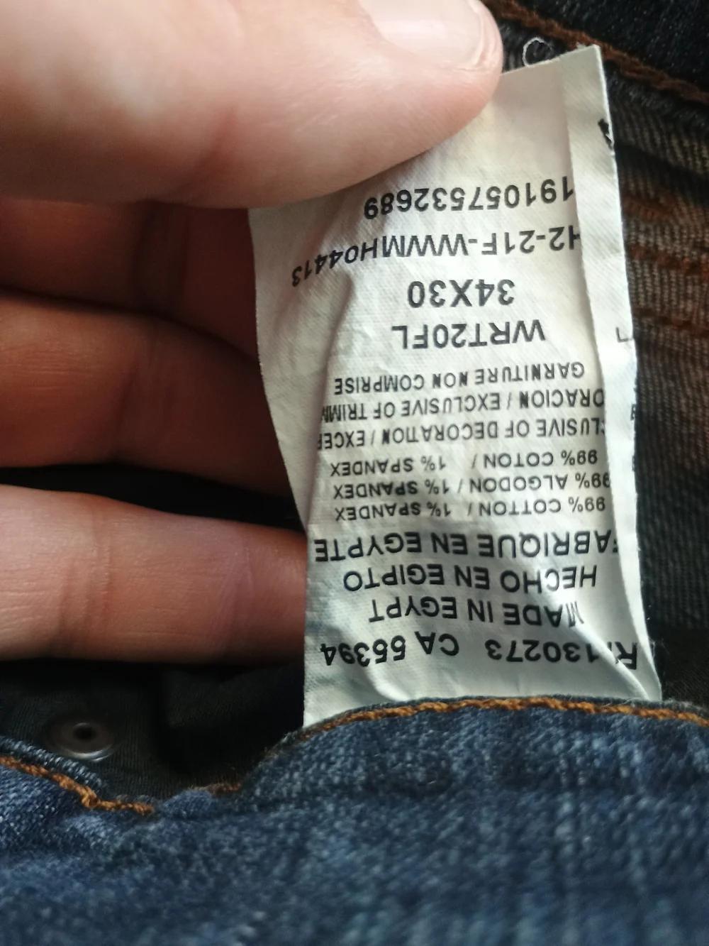 Wrangler Retro wear 34x30 not